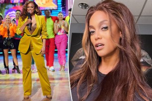 Tyra Banks said "it's time" for her to step away from hosting "Dancing With The Stars."