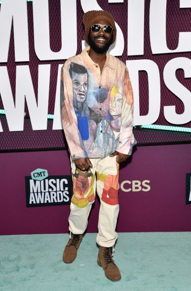 Gary Clark Jr. attends the CMT Music Awards on Sunday, April 2, 2023, at the Moody Center in Austin, Texas.