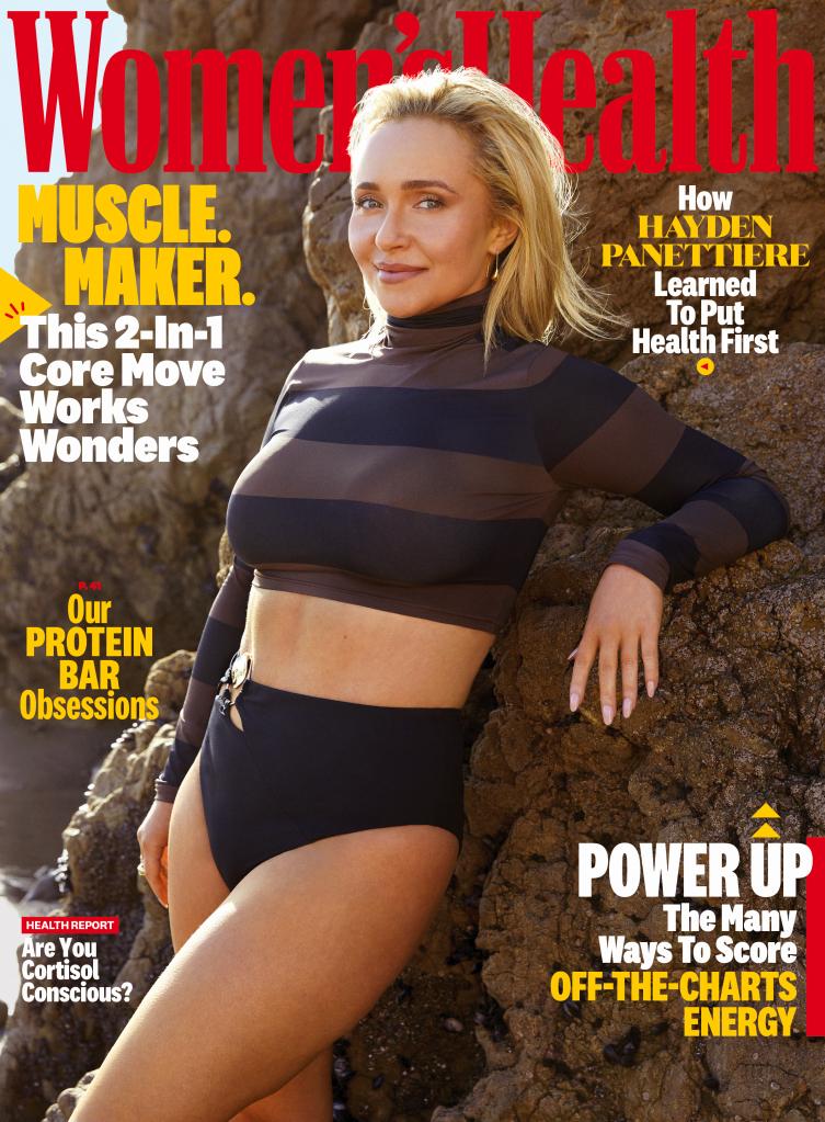 Hayden Panettiere covers "Women's Health"