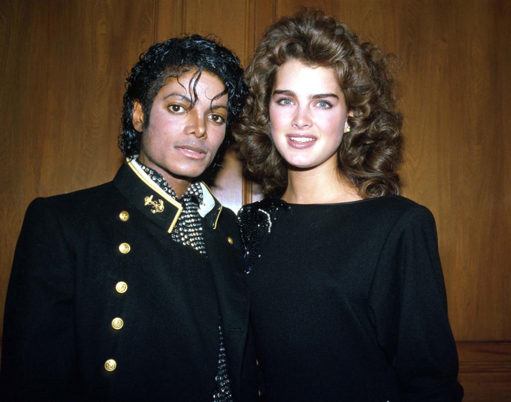 Michael Jackson and Brooke Shields in 1984