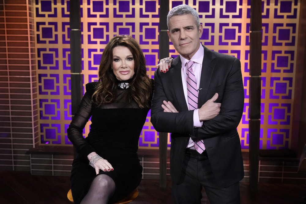 Lisa Vanderpump and Andy Cohen