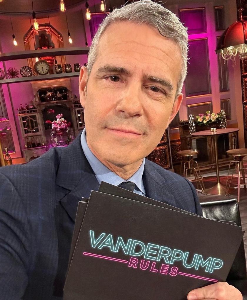 A selfie of Andy Cohen