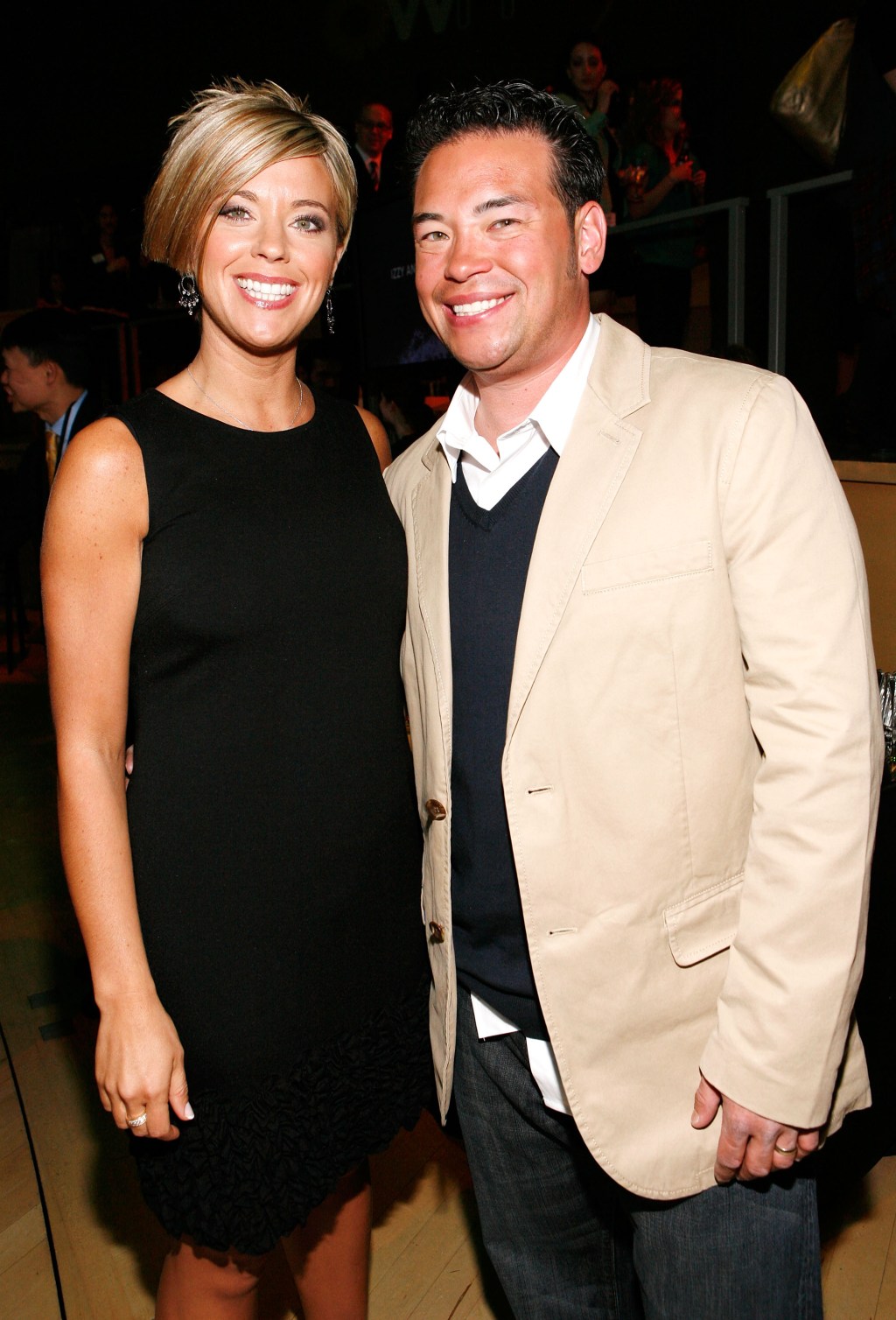 Jon and Kate Gosselin posing for a photo together 