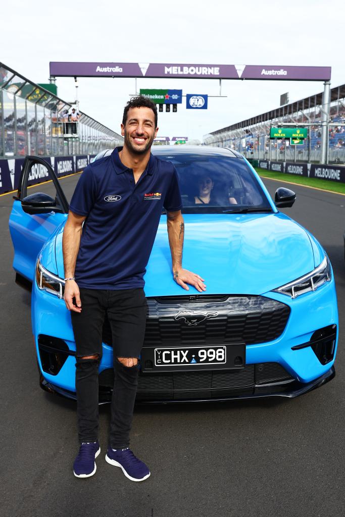 Daniel Ricciardo at the Australian Grand Prix.