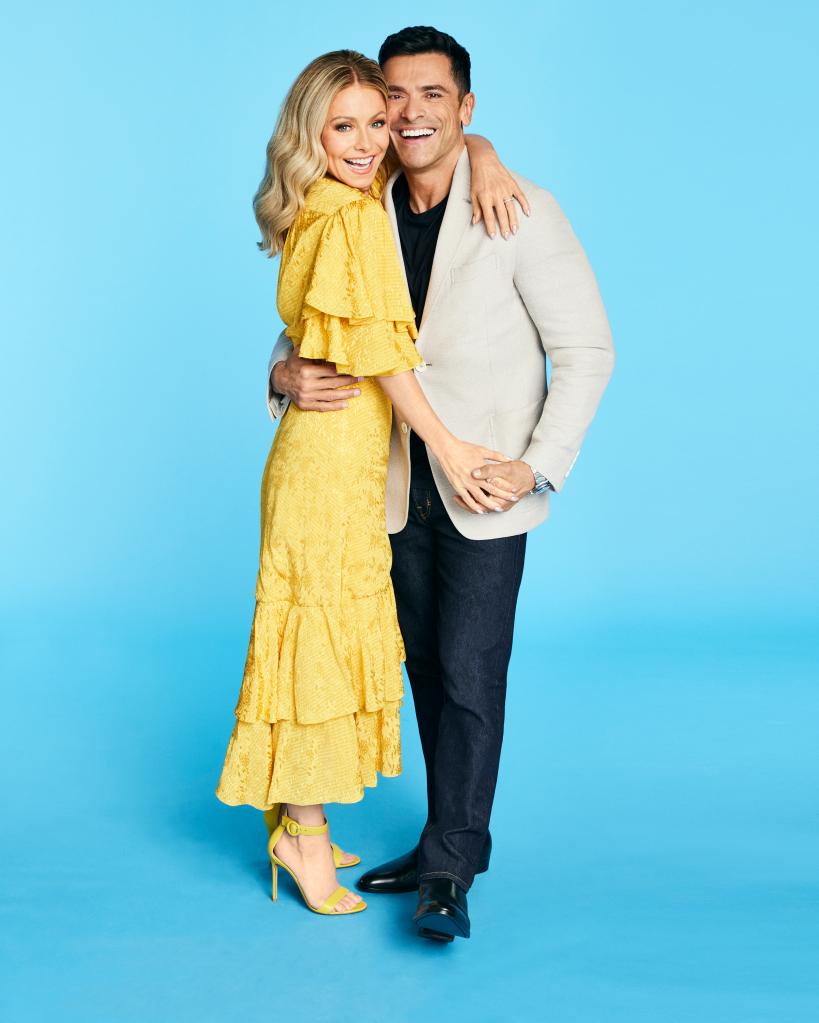 Kelly Ripa and Mark Consuelos.