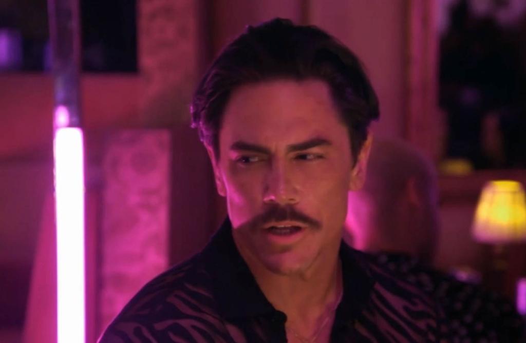 Tom Sandoval talking on "Vanderpump Rules"