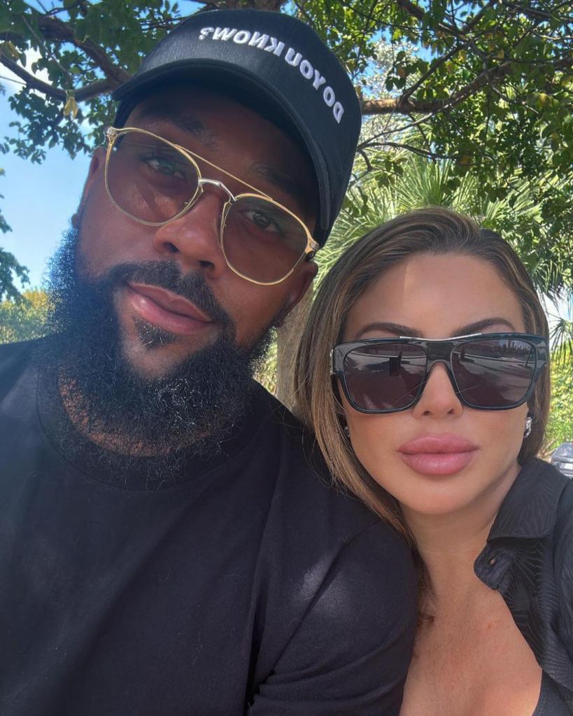 Marcus Jordan and Larsa Pippen