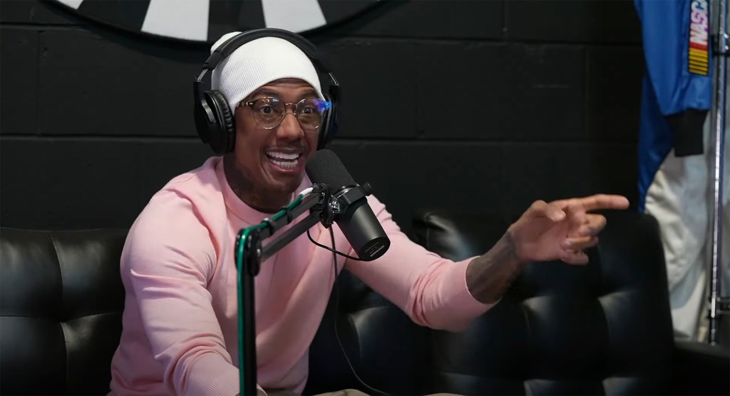 Nick Cannon on Howie Mandel's podcast.