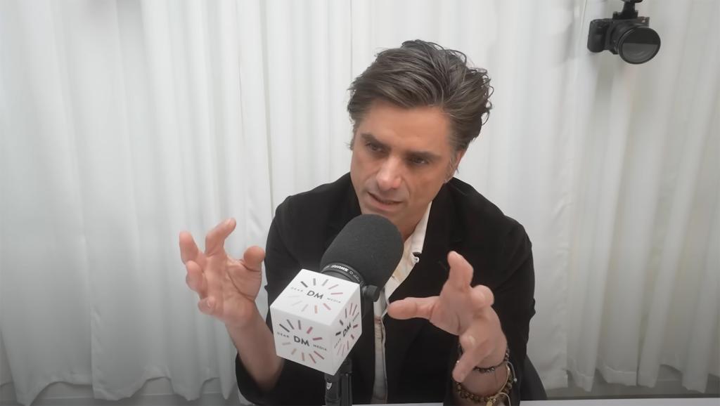 John Stamos on the "Good Guys" podcast.