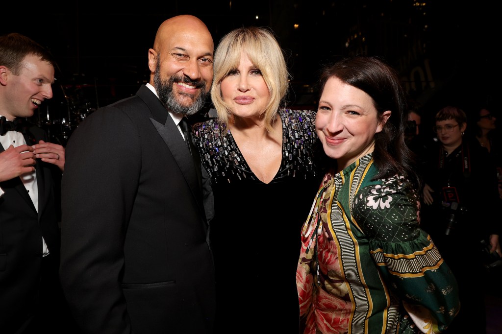 Keegan-Michael Key, Jennifer Coolidge and Elle Key 