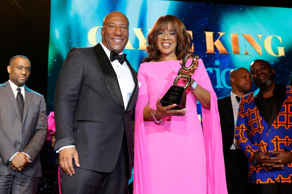 Byron Allen and Gayle King
