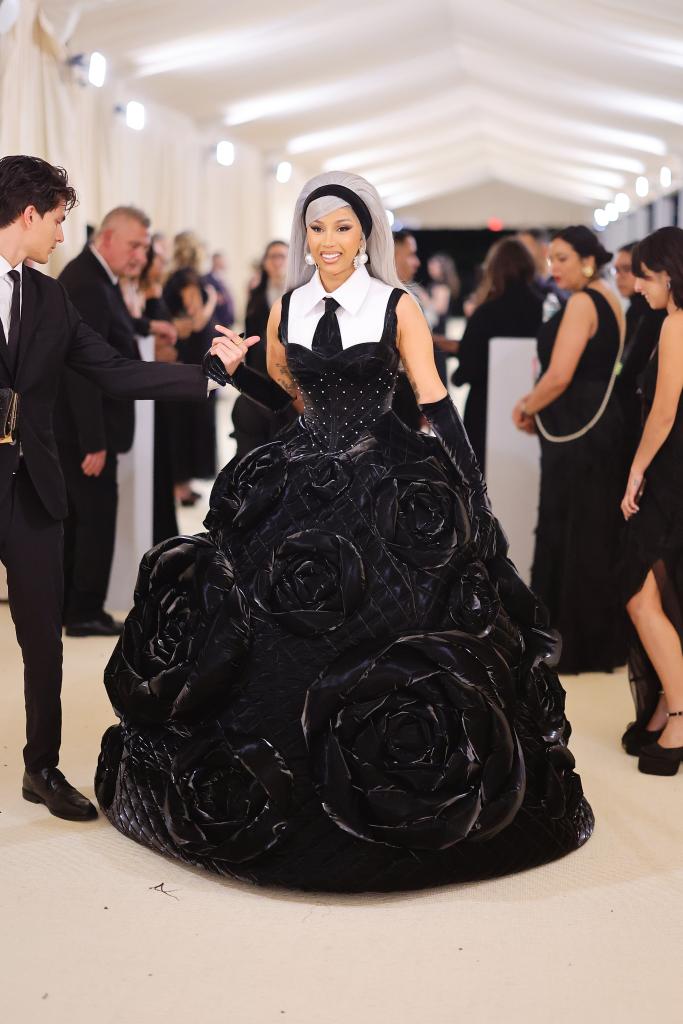 Cardi B at the 2023 Met Gala.