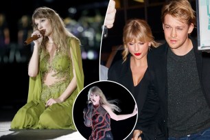 Taylor Swift has returned to the stage for the first time since the news of her breakup with Joe Alwyn.