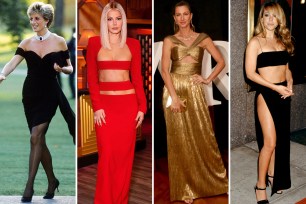Celebrities wearing revenge dresses