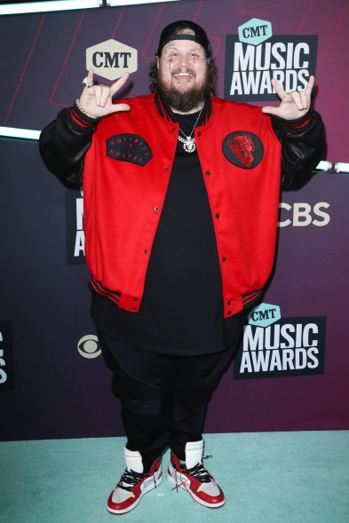 Jelly Roll attends the CMT Music Awards on Sunday, April 2, 2023, at the Moody Center in Austin, Texas.