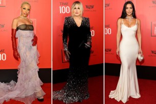 Doja Cat, Jennifer Coolidge, and Kim Kardashian attend the Time 100 gala.