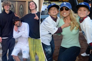 Britney Spears' sons pose for pic, split with the singer at baseball game with Sean Preston and Jayden