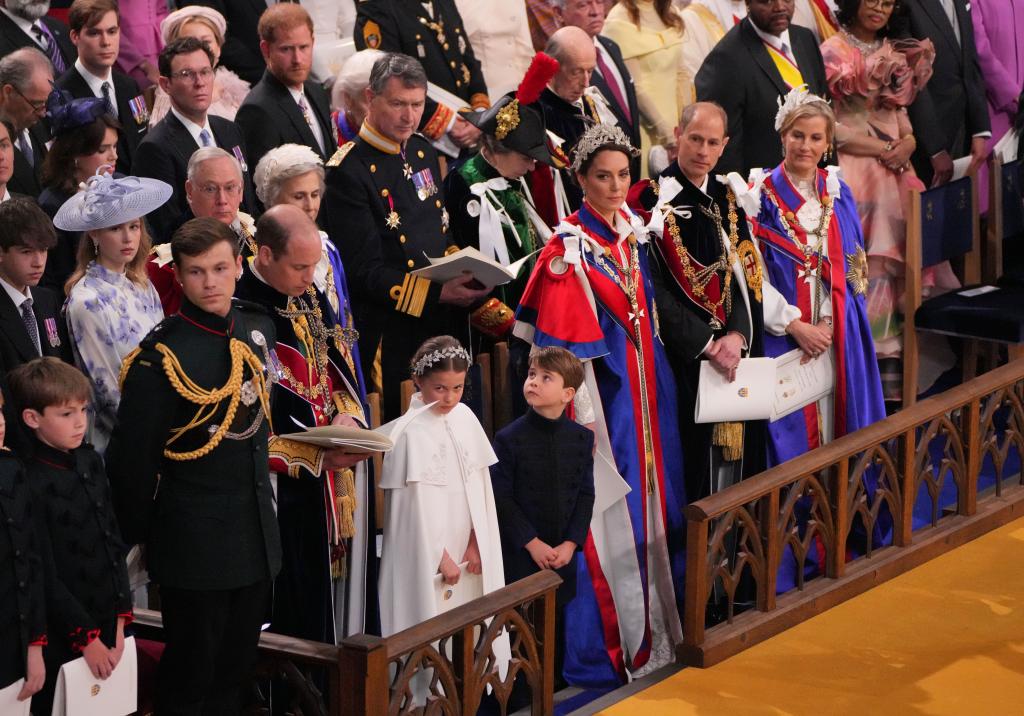 Royals at King Charles' coronation