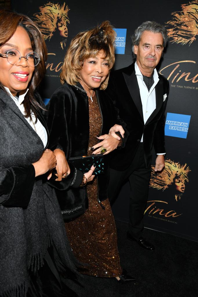 Oprah Winfrey and Tina Turner and husband Erwin Bach