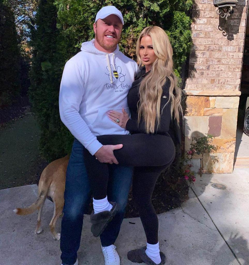 Kim Zolciak and her husband Kroy Biermann.