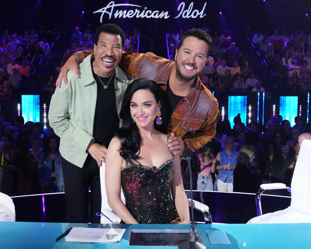 lionel richie, katy perry and luke bryan