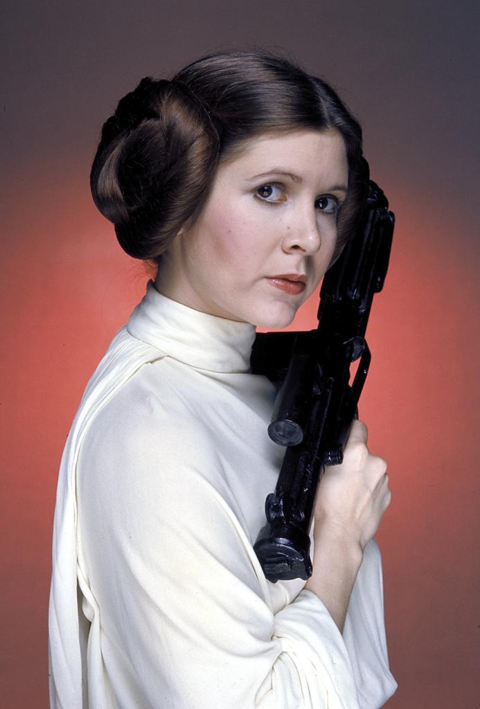 Carrie Fisher as Princess Leia