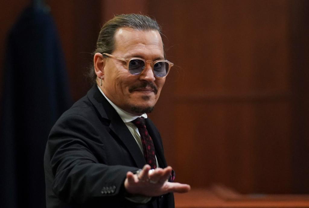 Johnny Depp on trial.