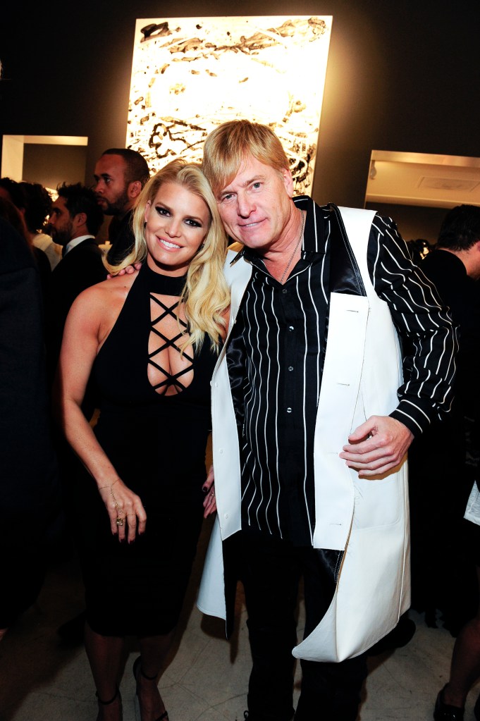 Jessica Simpson and father Joe Simpson