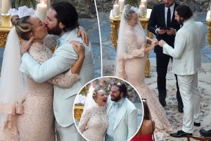 Pics of Sia and Dan Bernard at their Italy wedding