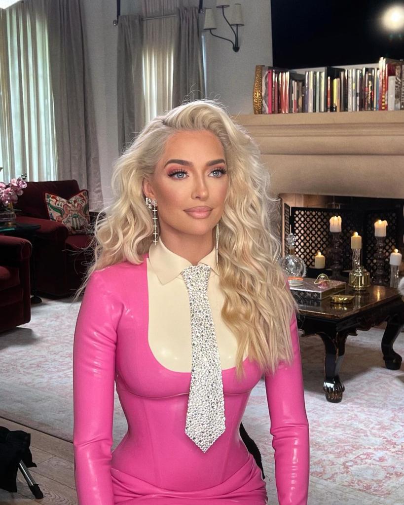 Erika Jayne in pink.