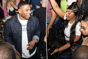Nelly split with Ashanti.