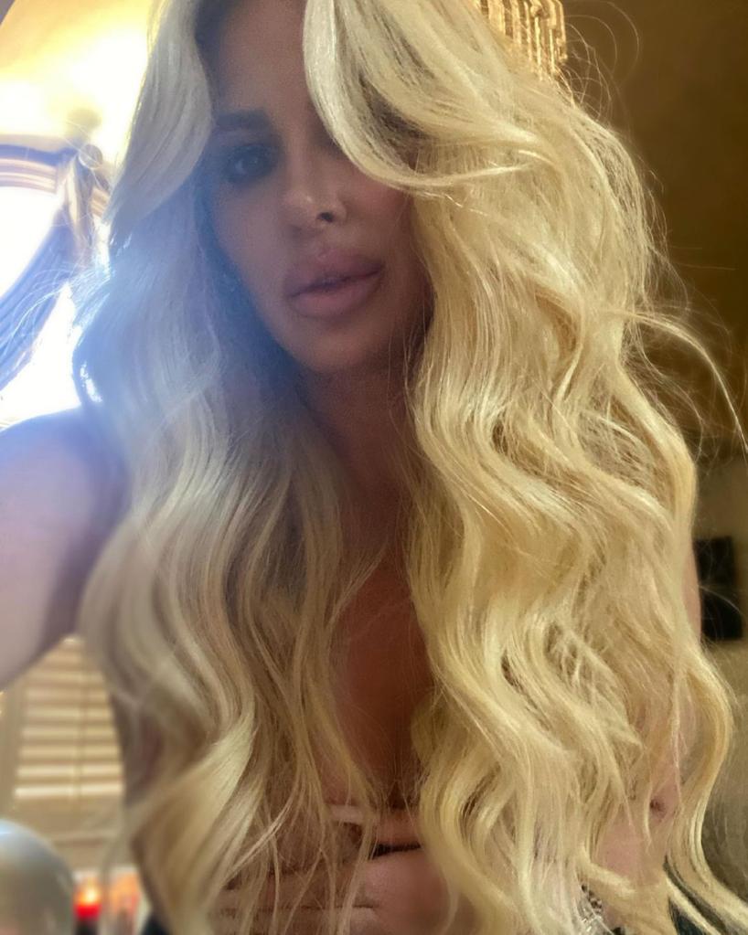 kim zolciak selfie