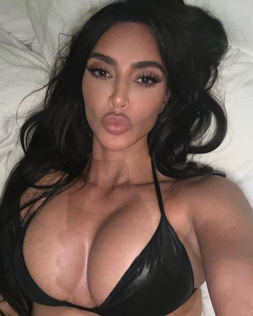 kim kardashian boobs