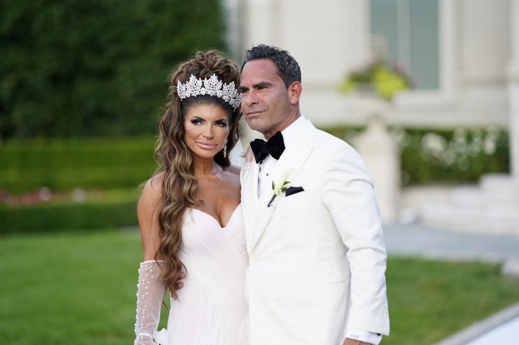 Teresa Giudice and Luis Ruelas on their wedding day.