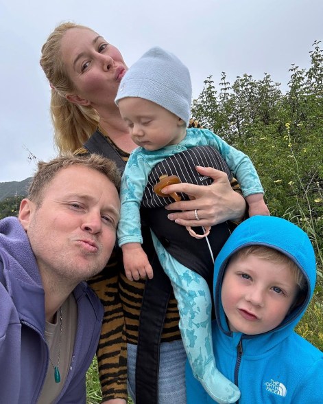 heidi montag and spencer pratt selfie with their sons
