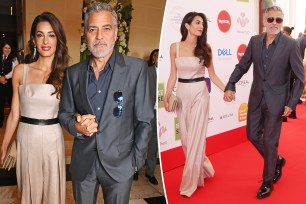 George and Amal Clooney