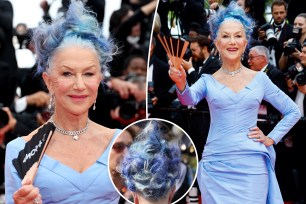 Hellen Mirren at the Cannes Film Festival.