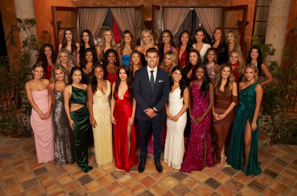 A group photo from "The Bachelor."