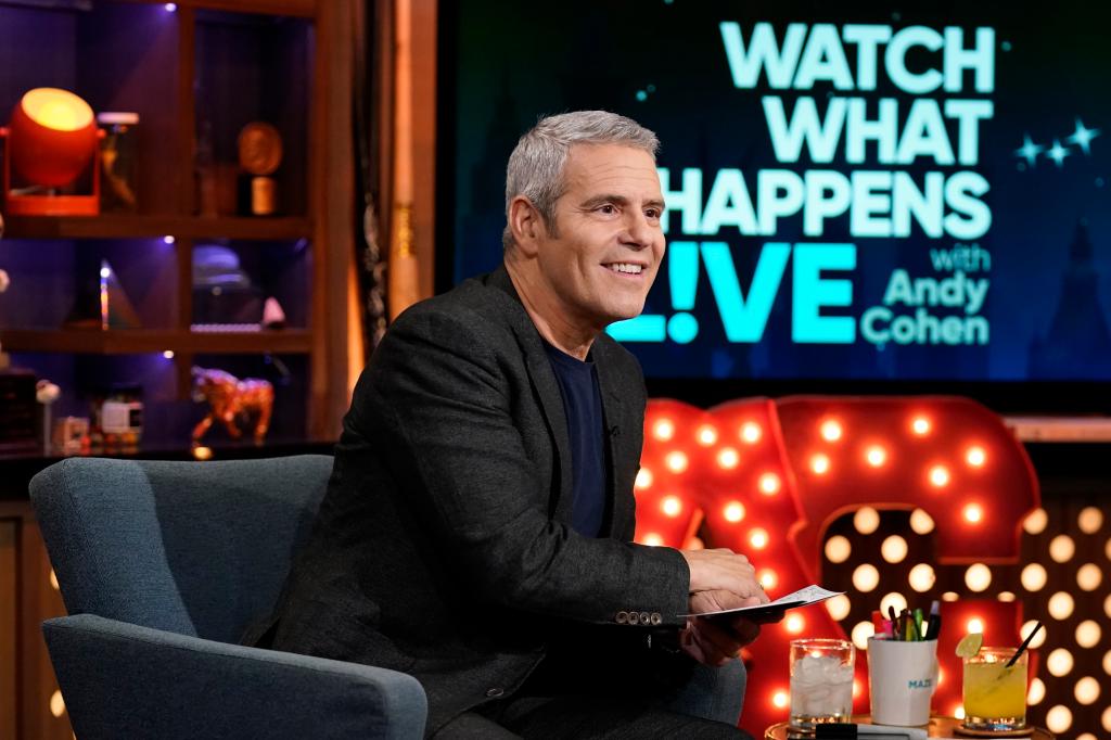 Andy Cohen on "WWHL."
