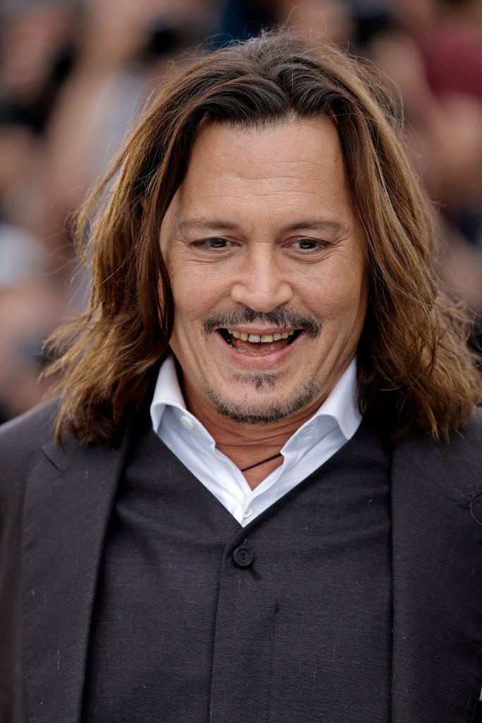 Johnny Depp at the 2023 Cannes Film Festival