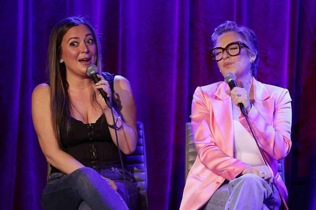 Caroline Manzo and Lauren Manzo at Page Six's "Virtual Reali-tea Live."