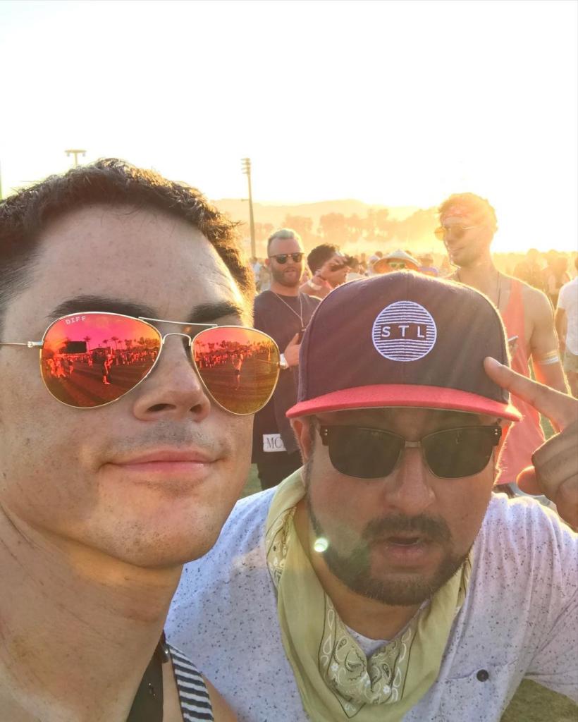 tom sandoval and ali rafiq selfie