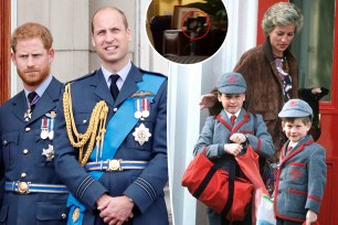 Photos of Prince William and Prince Harry