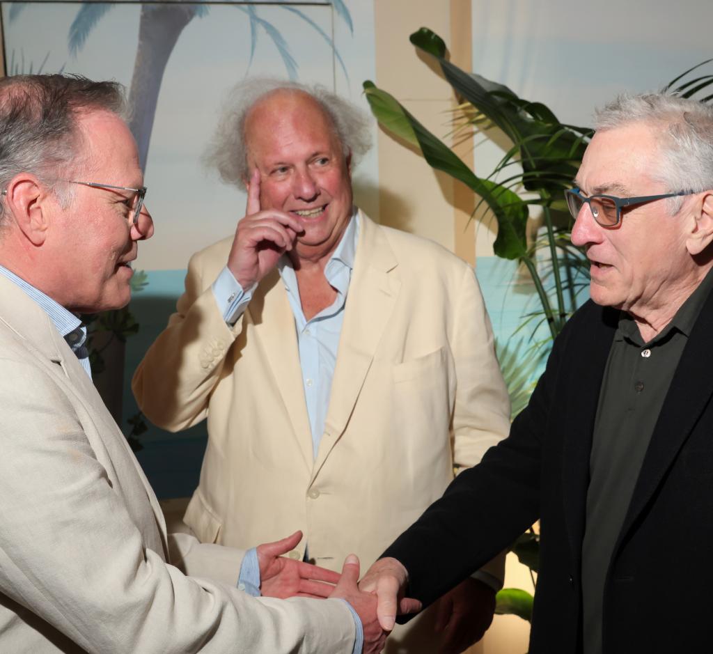 David Zaslav, Graydon Carter, Robert De Niro