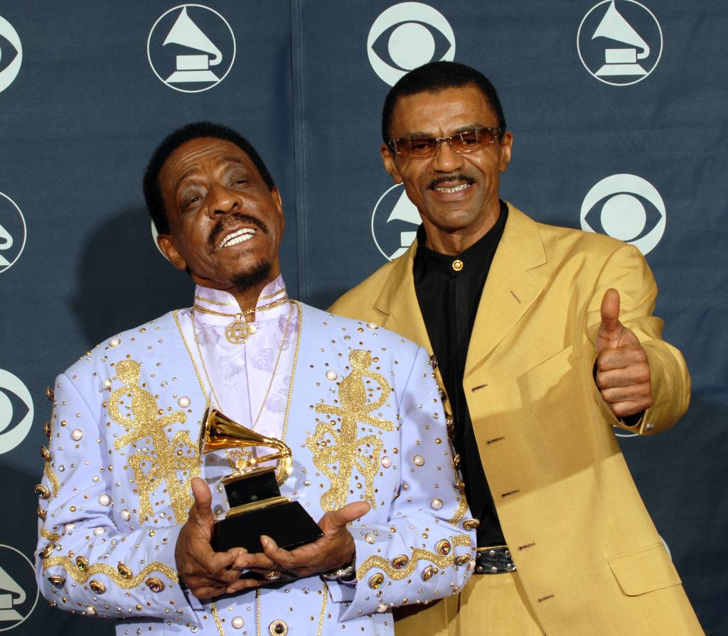 Ike and Ike Jr. Turner at the Grammys.