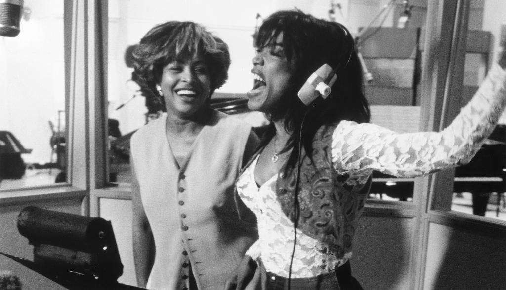 Angela Bassett with Tina Turner