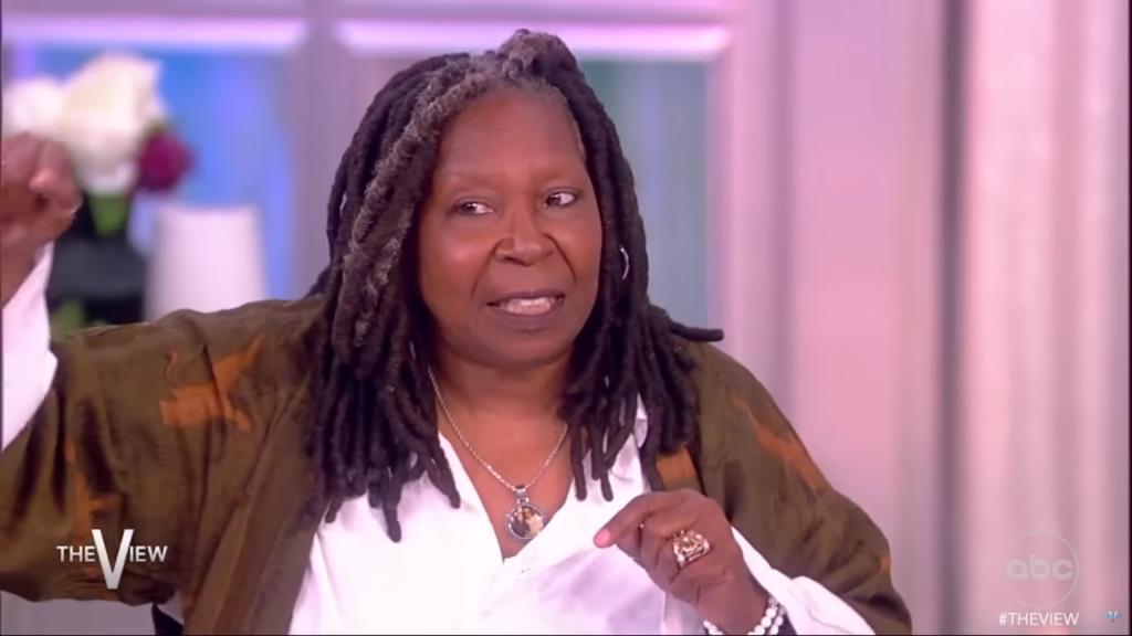 Whoopi Goldberg talking on "The View"