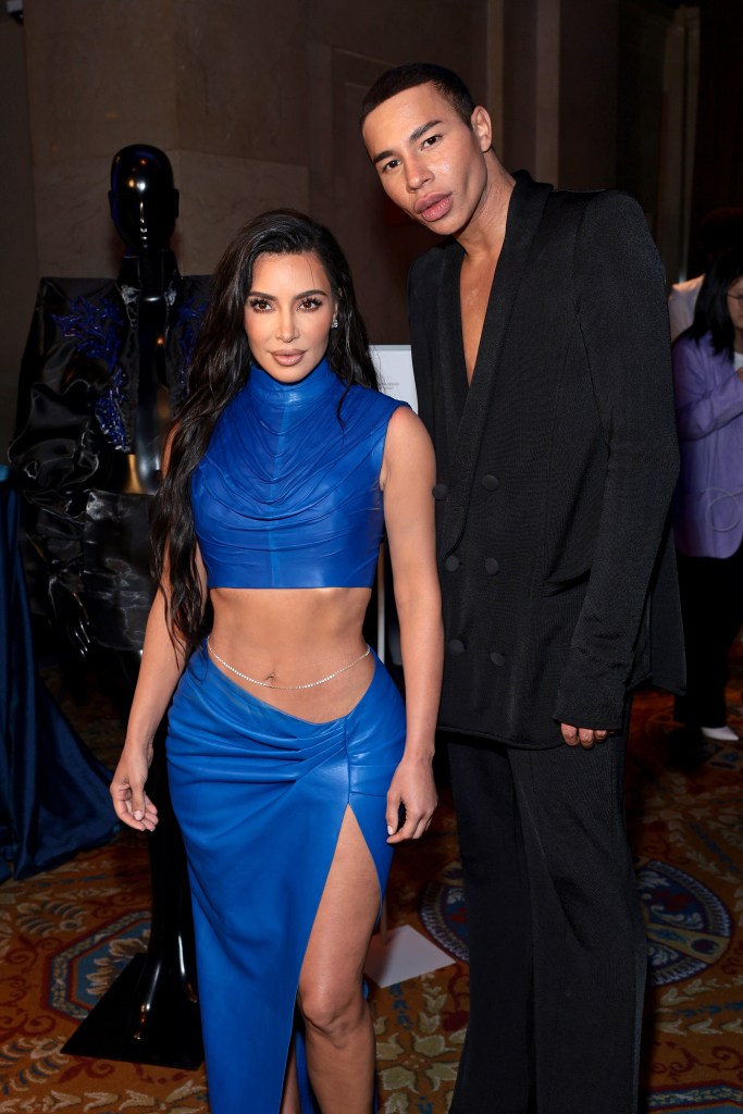 Kim Kardashian, Olivier Rousteing 