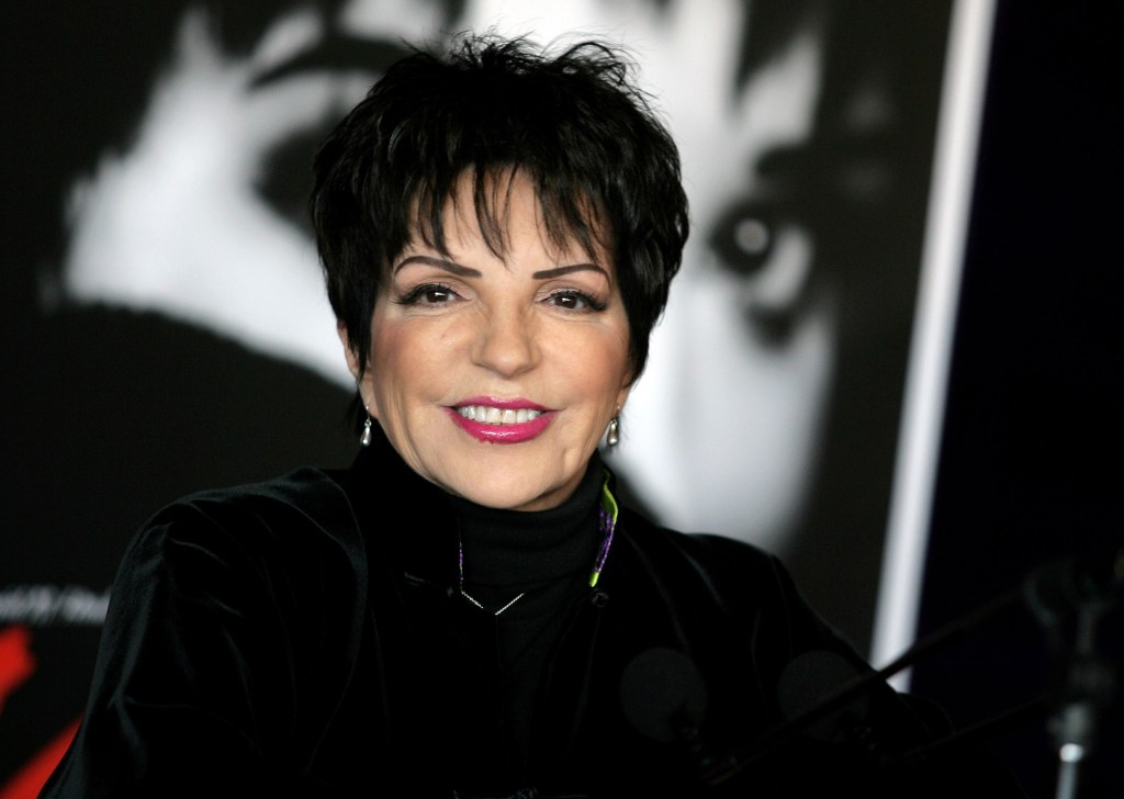 Liza Minnelli smiling.