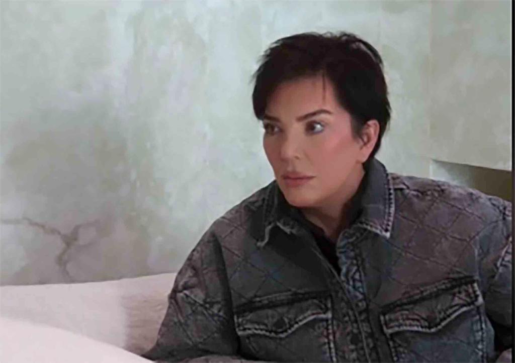 Kris Jenner on "The Kardashians."